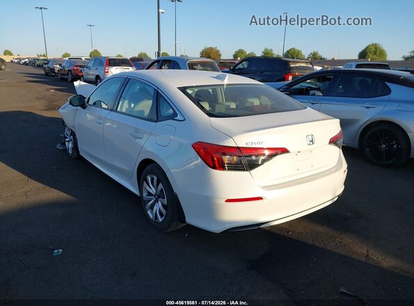 2HGFE2F26RH511139 2024 HONDA CIVIC White Задня ліва чверть