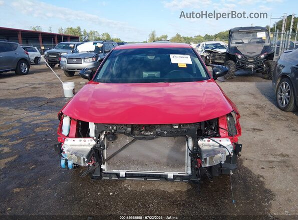 2HGFE2F26SH549301 2025 HONDA CIVIC Red უკანა სალონის ხედი