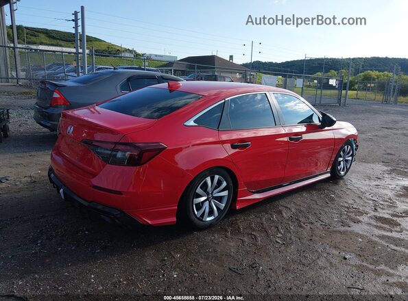 2HGFE2F26SH549301 2025 HONDA CIVIC Red უკანა მარჯვენა