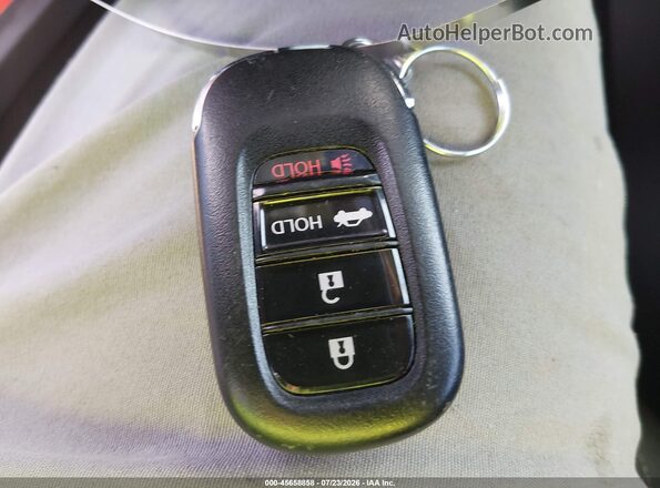 2HGFE2F26SH549301 2025 HONDA CIVIC Red წინა პანელის ხედი
