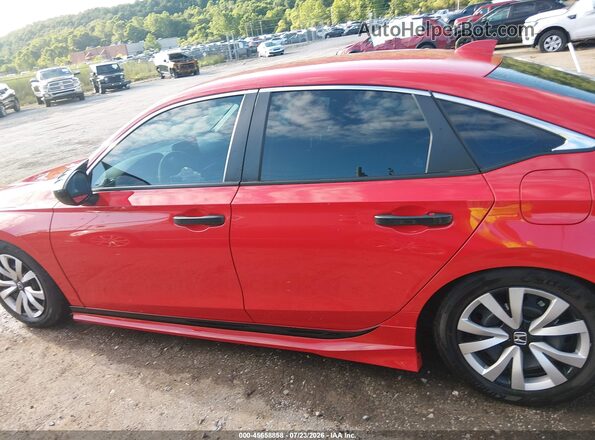 2HGFE2F26SH549301 2025 HONDA CIVIC Red 