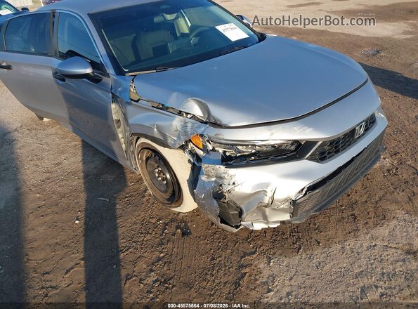 2HGFE2F26SH557754 2025 HONDA CIVIC Silver Դիմացի տեսք