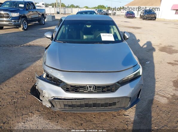 2HGFE2F26SH557754 2025 HONDA CIVIC Silver Սարքավորումների վահանակի տեսք