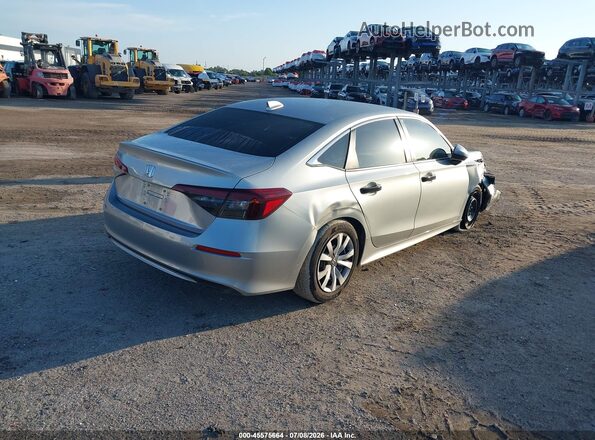 2HGFE2F26SH557754 2025 HONDA CIVIC Silver Հետևի աջ