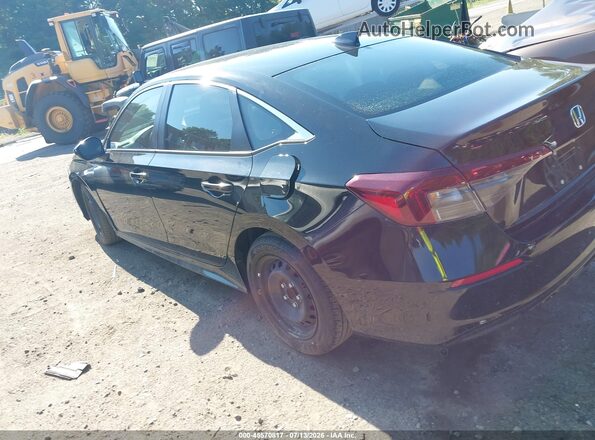 2HGFE2F26SH599745 2025 HONDA CIVIC Black Rear left