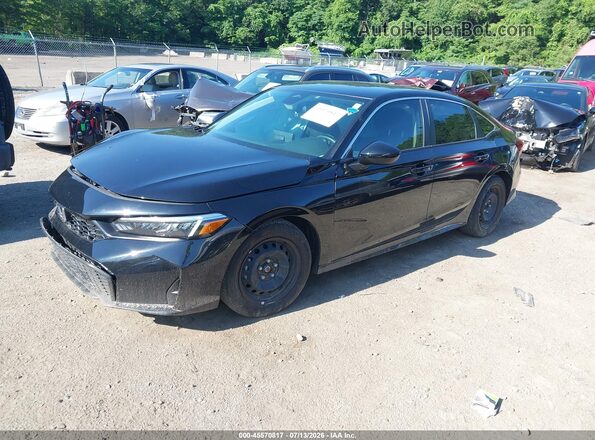 2HGFE2F26SH599745 2025 HONDA CIVIC Black Front left