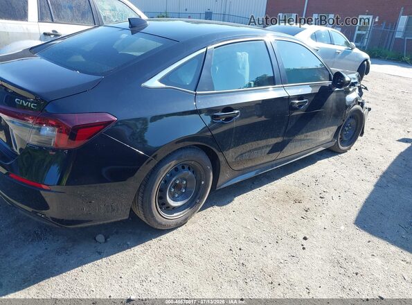 2HGFE2F26SH599745 2025 HONDA CIVIC Black Rear right