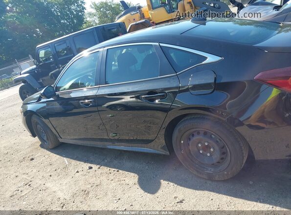 2HGFE2F26SH599745 2025 HONDA CIVIC Black Rear interior view