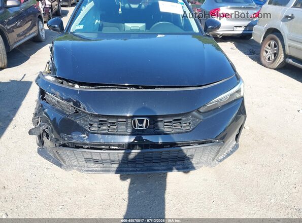 2HGFE2F26SH599745 2025 HONDA CIVIC Black Dashboard view