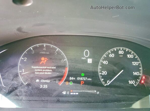 2HGFE2F26SH606967 2025 HONDA CIVIC White ხელსაწყოთა პანელის ხედი