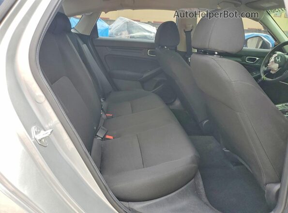 2HGFE2F26SH606967 2025 HONDA CIVIC White უკანა სავარძლების ხედი