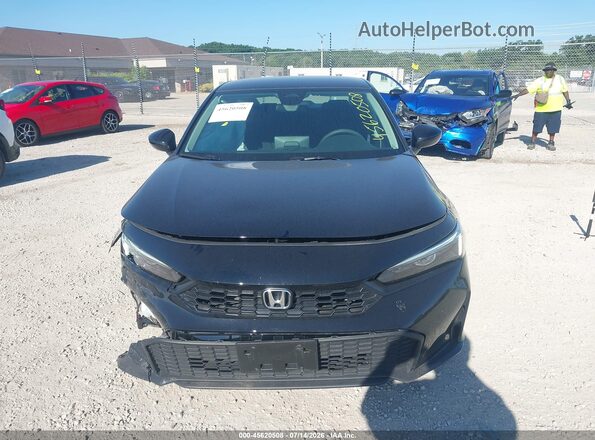 2HGFE2F26TH558436 2026 HONDA CIVIC Black Սարքավորումների վահանակի տեսք