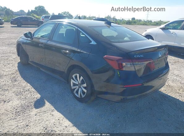 2HGFE2F26TH558436 2026 HONDA CIVIC Black Հետևի ձախ