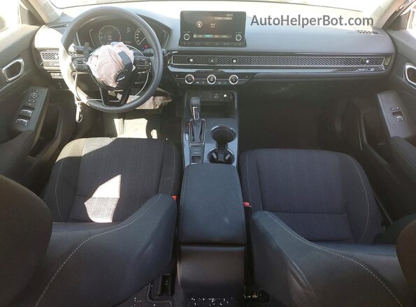 2HGFE2F27NH130507 2022 HONDA CIVIC White Dashboard view
