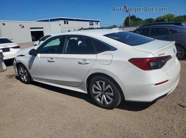 2HGFE2F27NH130507 2022 HONDA CIVIC White Rear left