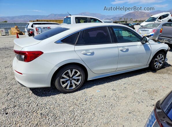 2HGFE2F27NH509250 2022 HONDA CIVIC White Trasero derecho