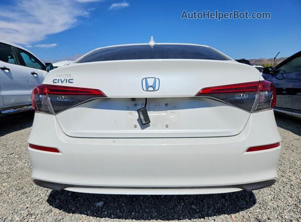 2HGFE2F27NH509250 2022 HONDA CIVIC White Vista trasera