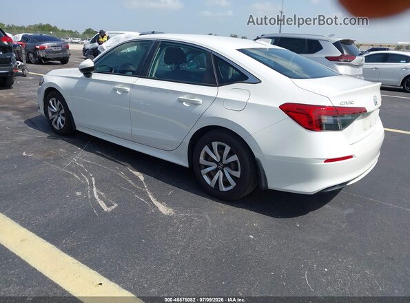 2HGFE2F27NH535945 2022 HONDA CIVIC Белый Задняя левая четверть