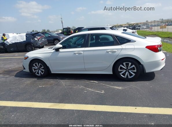 2HGFE2F27NH535945 2022 HONDA CIVIC Белый Панорамный вид салона 360°