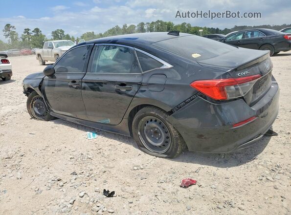 2HGFE2F27PH568589 2023 HONDA CIVIC Black Tył lewy