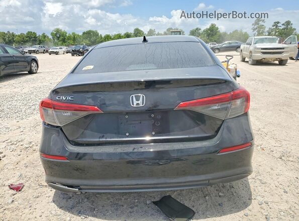 2HGFE2F27PH568589 2023 HONDA CIVIC Black Widok z tyłu