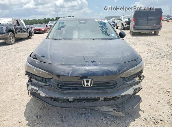 2HGFE2F27PH568589 2023 HONDA CIVIC Black Widok z przodu