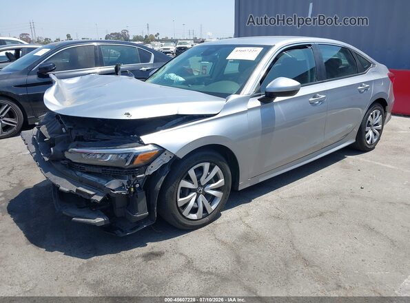 2HGFE2F27RH501753 2024 HONDA CIVIC Silver Front left