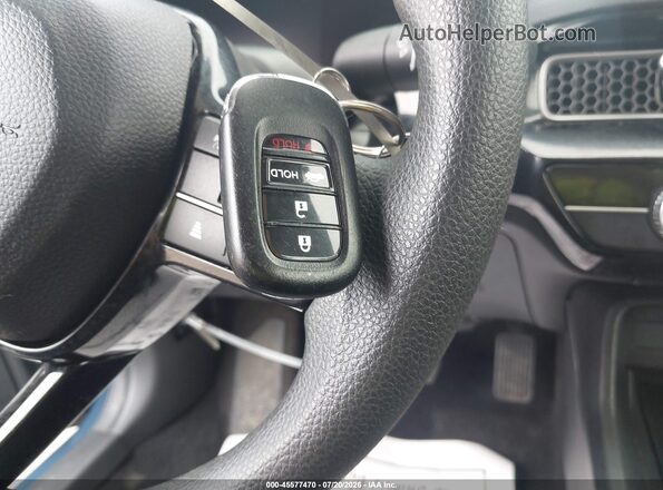 2HGFE2F27TH504692 2026 HONDA CIVIC Blue Dashboard view