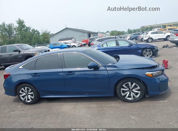 2HGFE2F27TH504692 2026 HONDA CIVIC Blue Rear interior view