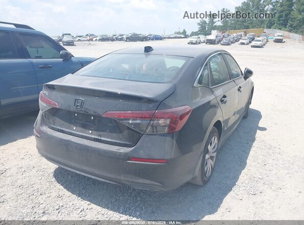 2HGFE2F27TH560616 2026 HONDA CIVIC Черный Задняя правая четверть