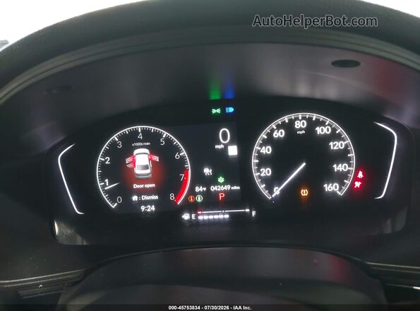 2HGFE2F28PH538744 2023 HONDA CIVIC Red Widok tylnych siedzeń
