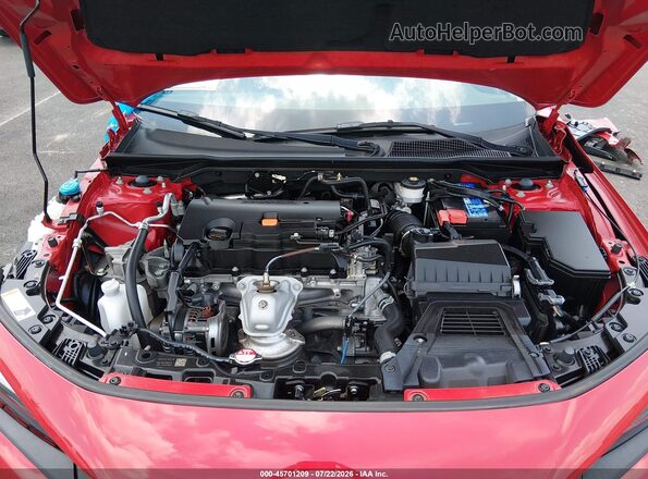 2HGFE2F28PH554541 2023 HONDA CIVIC Red Rear view