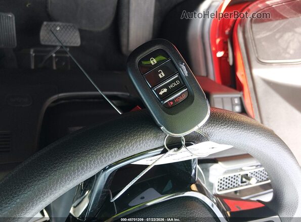 2HGFE2F28PH554541 2023 HONDA CIVIC Red Dashboard view