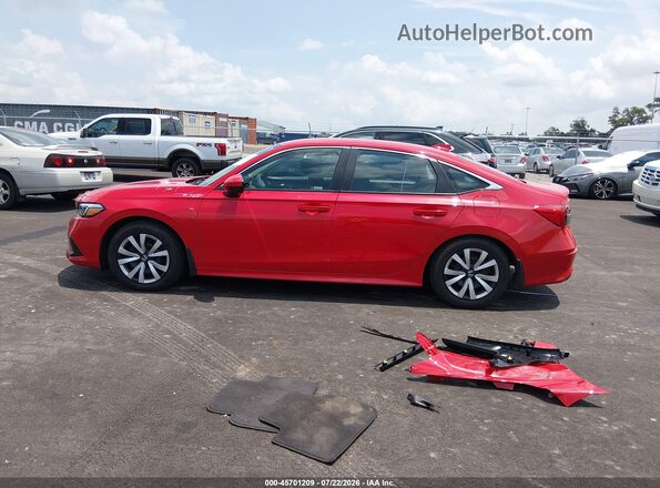 2HGFE2F28PH554541 2023 HONDA CIVIC Red 