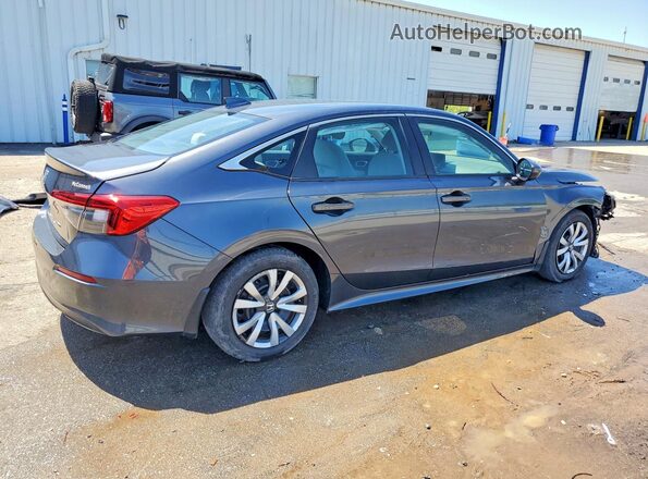 2HGFE2F28PH569833 2023 HONDA CIVIC Gray Rear right