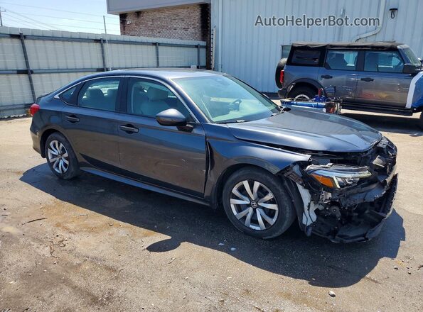 2HGFE2F28PH569833 2023 HONDA CIVIC Gray Front right