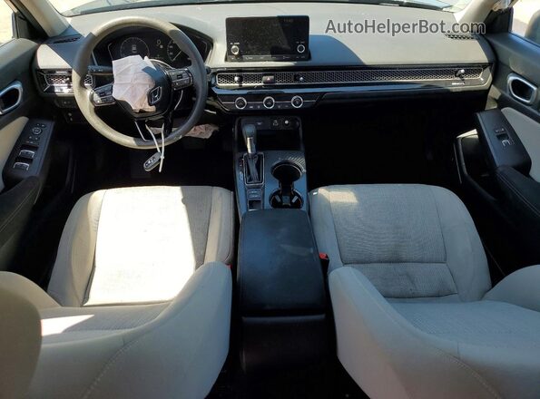 2HGFE2F28PH569833 2023 HONDA CIVIC Gray Dashboard view