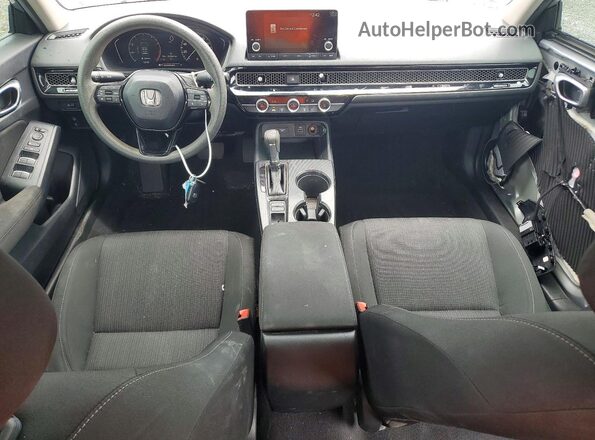 2HGFE2F28RH501762 2024 HONDA CIVIC Gray Առջևի վահանակի տեսք