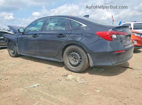 2HGFE2F28RH509442 2024 HONDA CIVIC Black Rear left