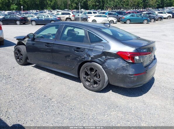 2HGFE2F28RH522546 2024 HONDA CIVIC Gray Trasero izquierdo