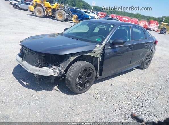 2HGFE2F28RH522546 2024 HONDA CIVIC Gray Vista tres cuartos delantera izquierda