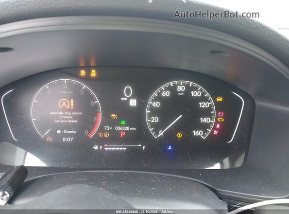 2HGFE2F28SH530961 2025 HONDA CIVIC Silver Սալոնի 360 աստիճան տեսք