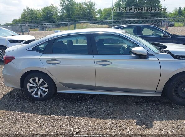 2HGFE2F28SH530961 2025 HONDA CIVIC Silver Սարքավորումների վահանակի տեսք