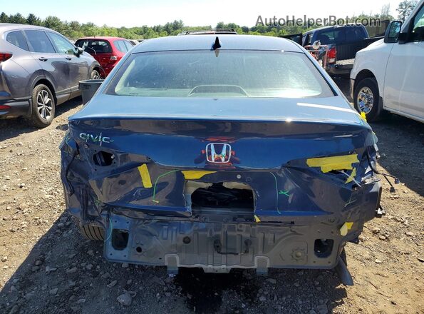 2HGFE2F28SH558419 2025 HONDA CIVIC Blue Vista trasera