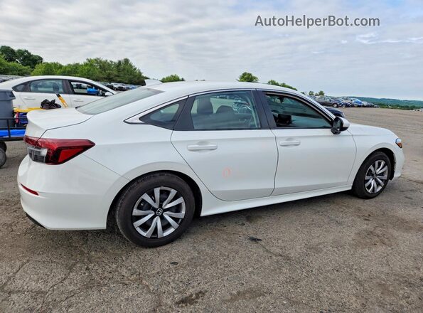 2HGFE2F28SH564558 2025 HONDA CIVIC White Tył prawy