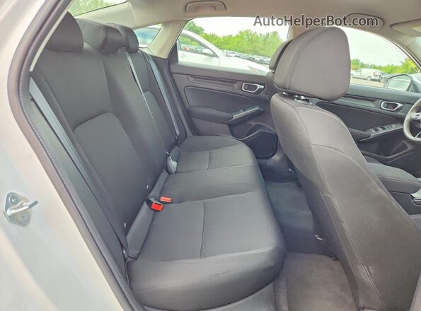 2HGFE2F28SH564558 2025 HONDA CIVIC White Widok tylnych siedzeń