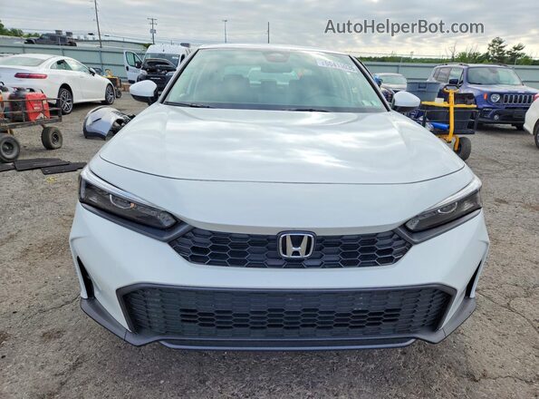 2HGFE2F28SH564558 2025 HONDA CIVIC White Widok z przodu