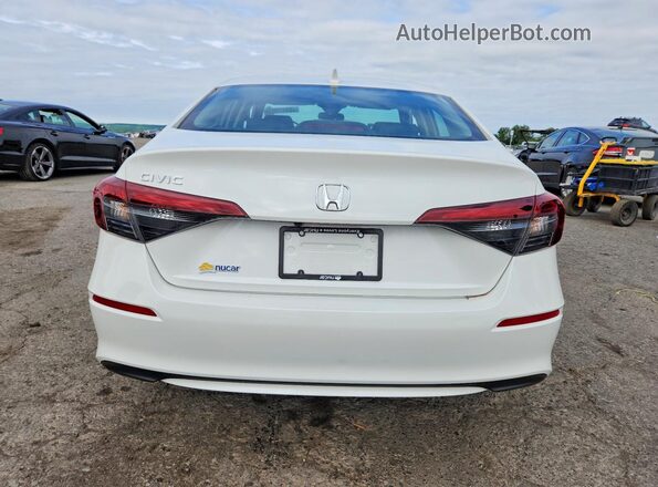 2HGFE2F28SH564558 2025 HONDA CIVIC White Widok z tyłu