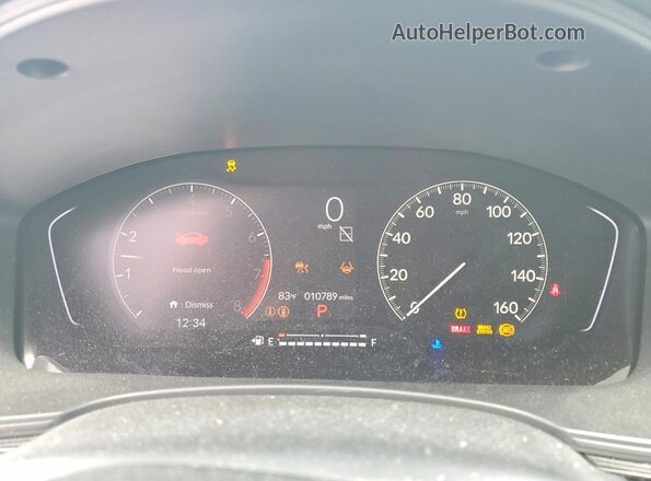 2HGFE2F28TH514373 2026 HONDA CIVIC White Սարքավորումների վահանակի տեսք