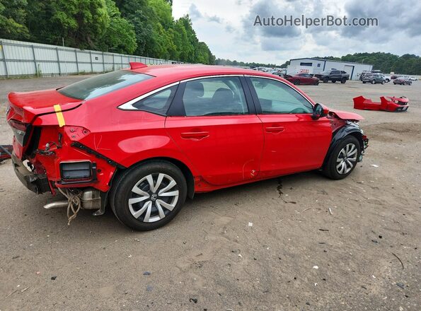 2HGFE2F28TH550628 2026 HONDA CIVIC Красный Задняя правая четверть